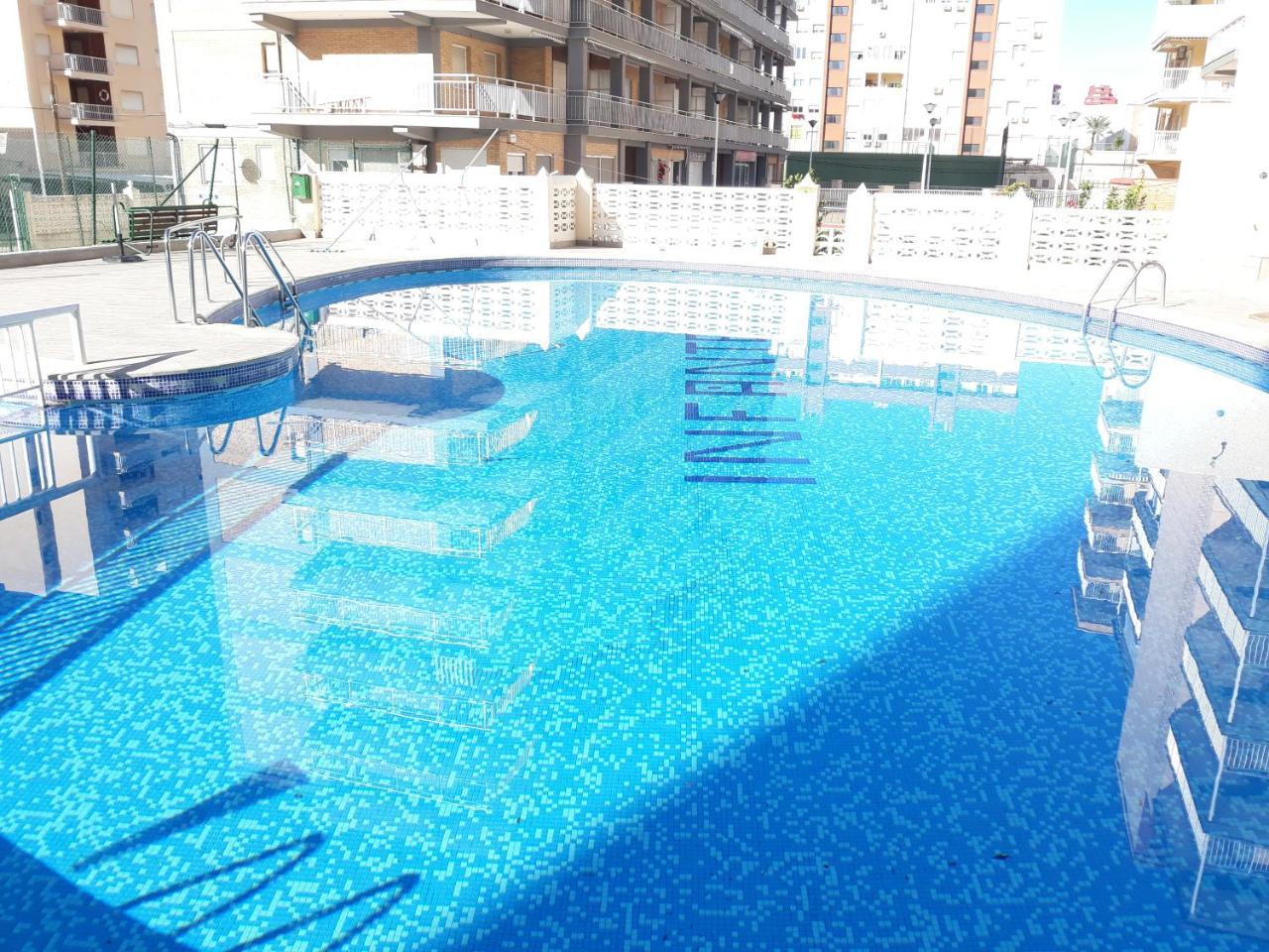 Infante Primera Linea Gandia Playa Apartment Playa de Gandia ภายนอก รูปภาพ