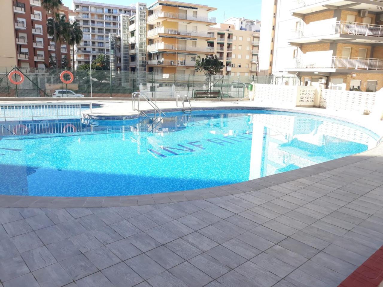 Infante Primera Linea Gandia Playa Apartment Playa de Gandia ภายนอก รูปภาพ