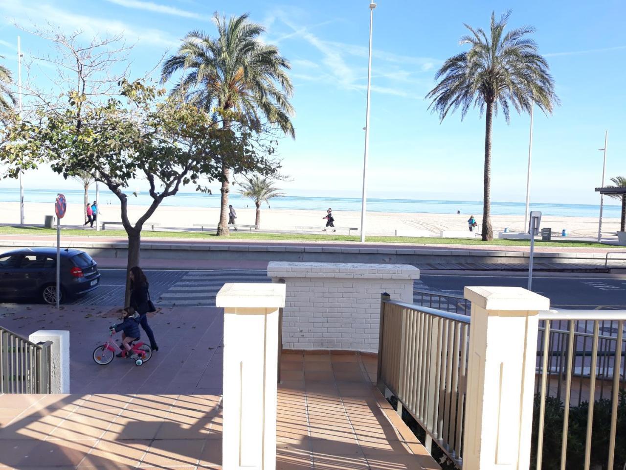 Infante Primera Linea Gandia Playa Apartment Playa de Gandia ภายนอก รูปภาพ