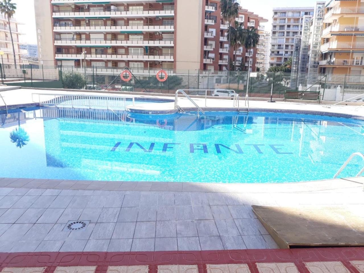 Infante Primera Linea Gandia Playa Apartment Playa de Gandia ภายนอก รูปภาพ