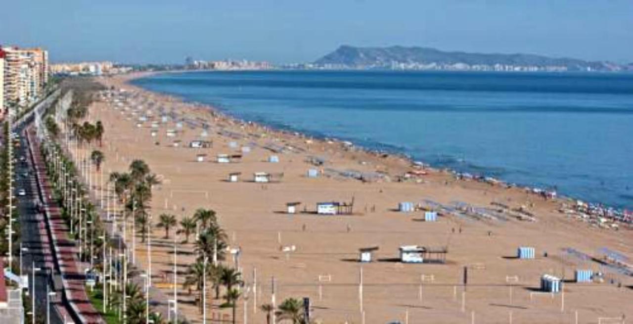 Infante Primera Linea Gandia Playa Apartment Playa de Gandia ภายนอก รูปภาพ