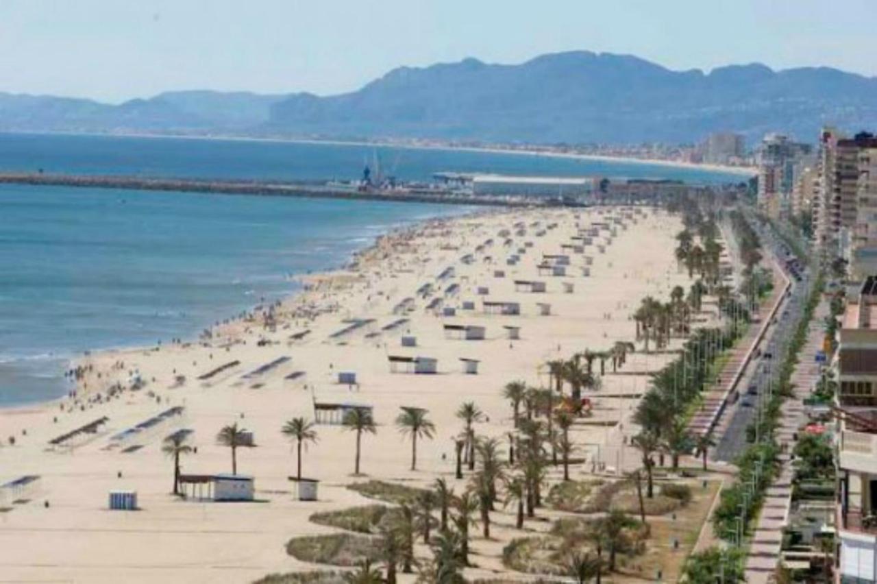 Infante Primera Linea Gandia Playa Apartment Playa de Gandia ภายนอก รูปภาพ